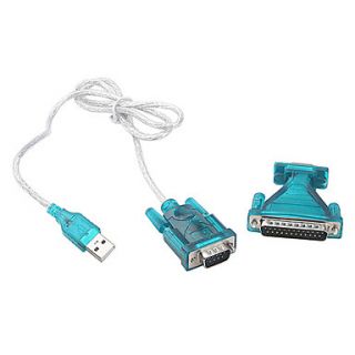 EUR € 6.89   usb 2.0 a rs232 plastiche shell adattatore (1,5 m