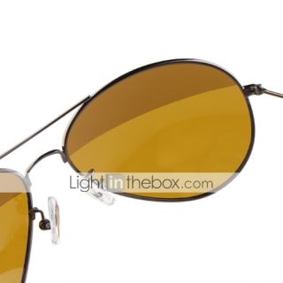 HongLang UV400 Polarized Glare Guard TAC Alloy Lens Driving Sunglasses