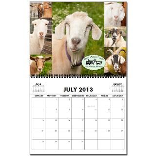 New Moon Farm Goat Rescue 2013 2013 Wall Calendar by newmoonfarm
