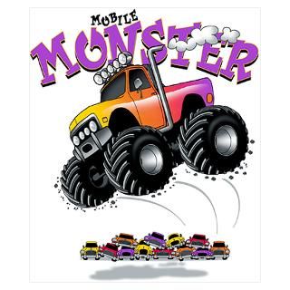 Kids Monster Truck Posters & Prints