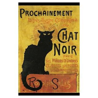 Wall Art  Posters  Chat Noir Poster