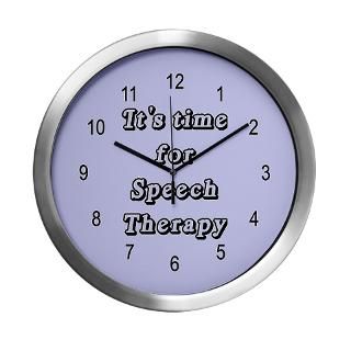 Speech Therapist Wall Clock by workclocks