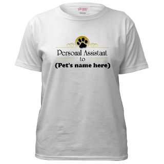 Animal Gifts  Animal T shirts  Pet Personal Assistant (Dog) Tee