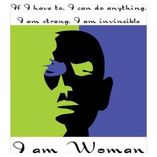 Wall Art  Posters  I Am Woman Poster