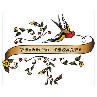 Wall Art  Posters  Physical Therapy Scroll Poster