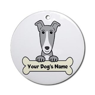 Custom Gifts  Custom Home Decor  Personalized Greyhound Ornament