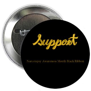 Support Narcolepsy Awareness Month Black Ribbon Gifts & Merchandise