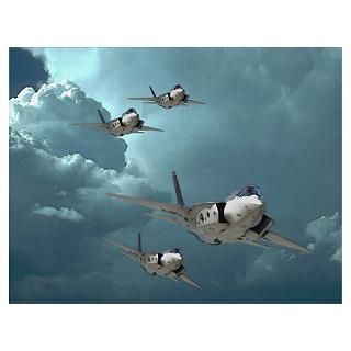 Wall Art  Posters  F 35 Fighter Group Poster