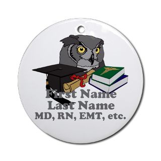 Assistant Gifts  Assistant Ornaments  Custom Owl Medical Graduate