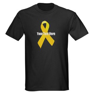 Awareness Ribbon Gifts  Awareness Ribbon T shirts  yellow