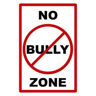 Wall Art  Posters  No Bully Zone Anti Bullying