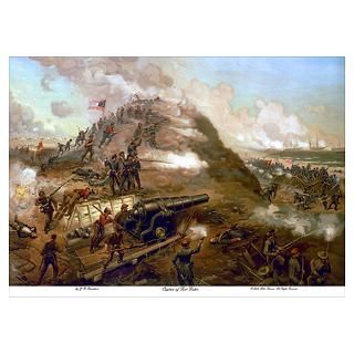 Wall Art  Posters  Civil War Print Battle of Fort