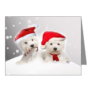 Westie Thank You Note Cards