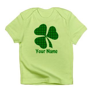Clover Gifts  Clover T shirts  Personalized Irish Shamrock Infant