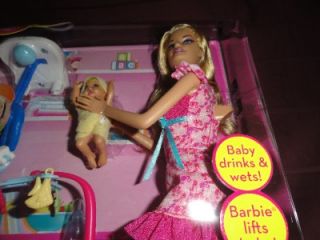 Kasias Barbie Baby Caregiver Set with Baby Doll Accessories