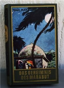 Vintage German Book KARL MAY Werke # 57 DAS GEHEIMNIS DES MARABUT