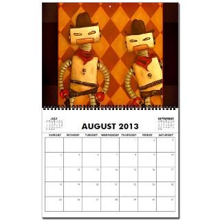 Year Of Robots 2013 wall calendar. by BoronEntertainment