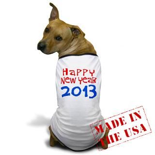 Happy New Year 2013 Dog T Shirt for $19.50