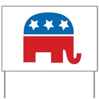 2012 Gifts  2012 Yard Signs  Republican Party GOP Elephant 2012