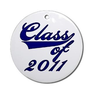 Class of 2011 Navy Ornament (Round) for $12.50