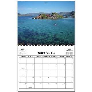 Norway 2011 2013 Wall Calendar by knockabout