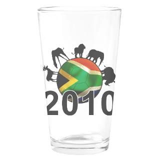 south africa world cup 2010 pint glass