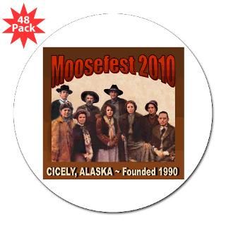 Moosefest 2010 3 Lapel Sticker (48 pk) for $30.00