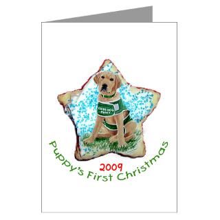 Lab Guide Pup 2009 Greeting Card