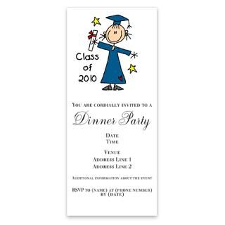 Girl Graduate 2010 Invitations for $1.50