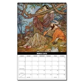 Edmund Dulac 2010 Art Calendar by artpassions