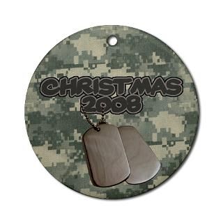 Gifts  Afghanistan Home Decor  Christmas 2008 Ornament (Round