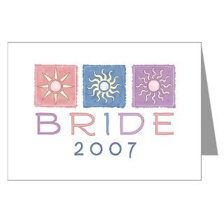 Summer Bride 2007 Greeting Cards (Pk of 10)