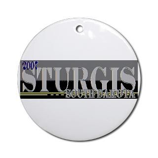 2007 Gifts  2007 Seasonal  Sturgis Ornament (Round)