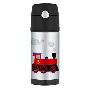 Red Train number 3 Thermos Bottle (12 oz for $22.50