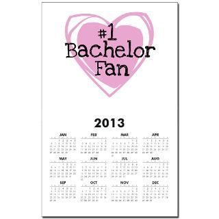 Number One Bachelor Fan Calendar Print for $10.00