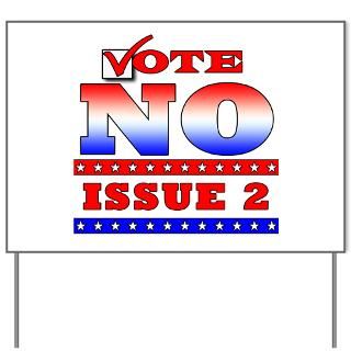on Issue 2 Yard Sign  Stars and Stripes  Vote NO on Ohio Issue 2
