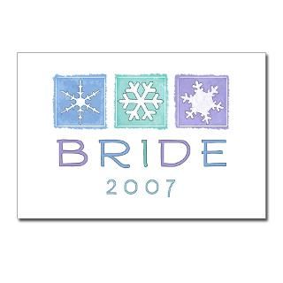 Winter Bride 2007 Postcards (Package of 8)