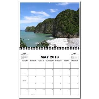 2007 Philippines 2013 Wall Calendar by lakbaypilipinas