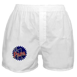 Number 1 Papa Boxer Shorts for $16.00