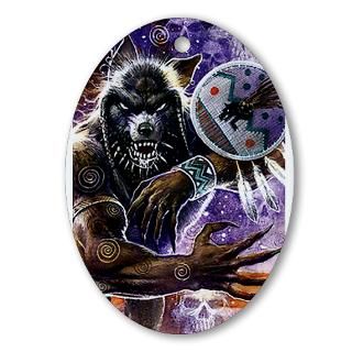 larger werewolf oval ornament $ 7 50 qty availability product number