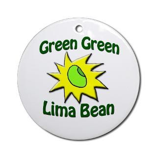 green green lima bean holiday tree ornament $ 8 00 qty availability