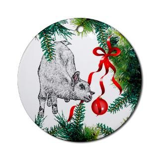 christmas ornament for goat lovers baby goat promote the goat $ 7 99