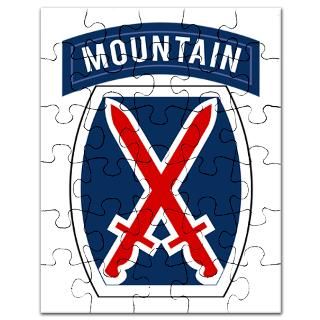10Th Mountain Gifts  10Th Mountain Jigsaw Puzzle  10th Mountain