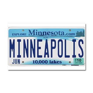 Car Accessories  Minneapolis License Plate Car Magnet 20 x 12