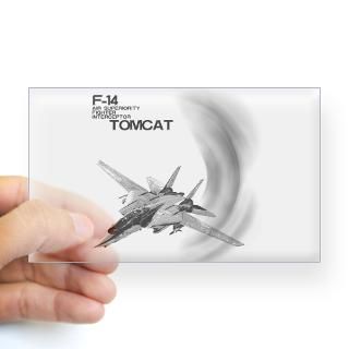 14 Tomcat Rectangle Decal for $4.25