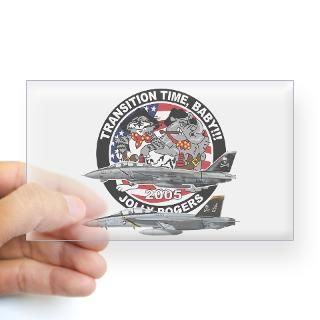 14 Jolly Rogers Rectangle Decal for $4.25