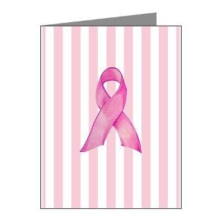Art Gifts  Art Note Cards  Pink Ribbon Note Cards (Pk of 10)