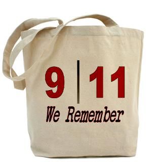 11 Gifts  9/11 Bags  9 11 We Remember Tote Bag
