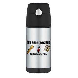Painting Gifts  Curb Painting Drinkware  Thermos Bottle (12 oz