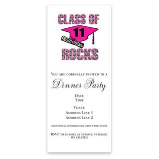 Class of 11 Rocks  Zebra Invitations by Admin_CP8294555  512532995